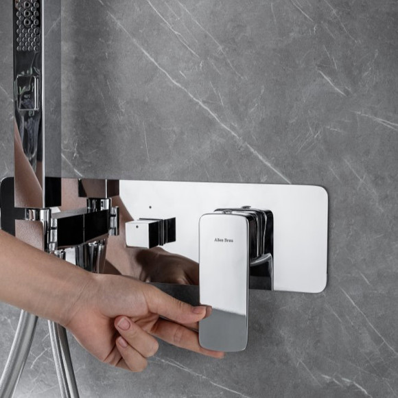 Смеситель для ванны Allen Brau Infinity 5.21007-00 Хром Смеситель для ванны Allen Brau Infinity 5.21007-00 Хром