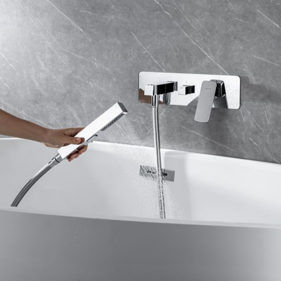 Смеситель для ванны Allen Brau Infinity 5.21007-00 Хром Смеситель для ванны Allen Brau Infinity 5.21007-00 Хром