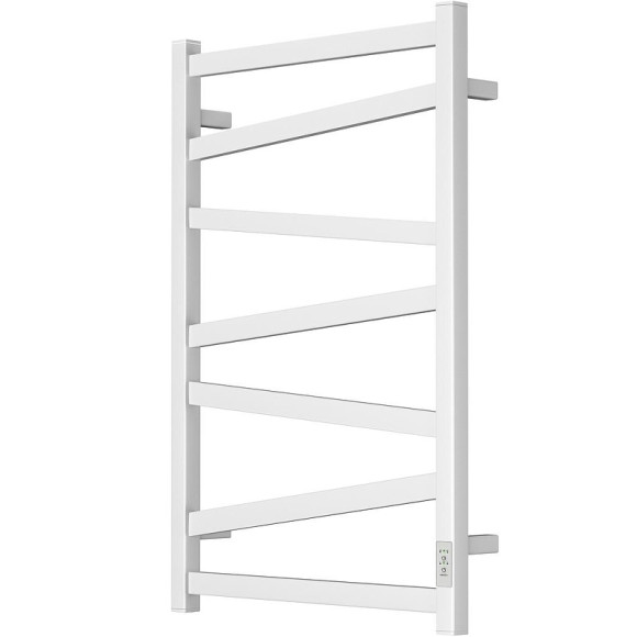 Электрический полотенцесушитель Point Феникс PN15858W П7 500x800 диммер справа Белый Электрический полотенцесушитель Point Феникс PN15858W П7 500x800 диммер справа Белый