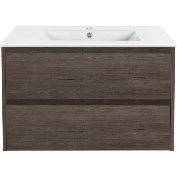 Тумба под раковину Vincea Gio 80 VMC-2G800RO подвесная R.Oak Тумба под раковину Vincea Gio 80 VMC-2G800RO подвесная R.Oak