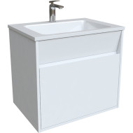 Тумба с раковиной Iddis Esper 60 ESP60W0i95K подвесная Белая
