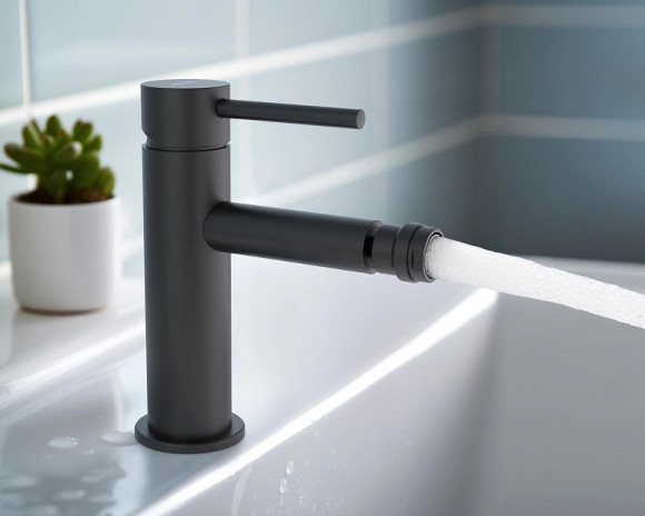 Смеситель для биде Aquatek Европа AQ1318MB Черный матовый Смеситель для биде Aquatek Европа AQ1318MB Черный матовый