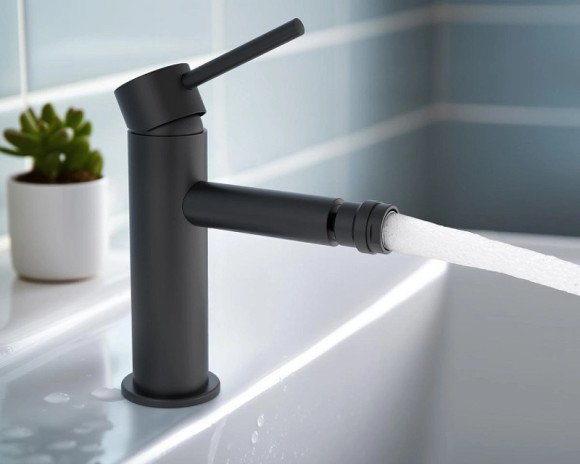 Смеситель для биде Aquatek Европа AQ1318MB Черный матовый Смеситель для биде Aquatek Европа AQ1318MB Черный матовый