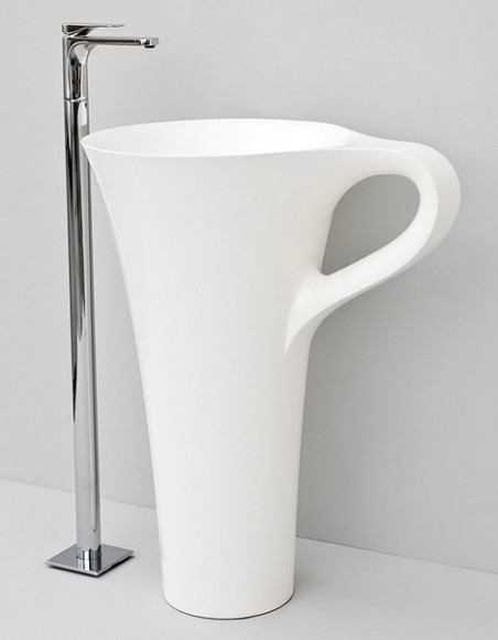 Раковина Artceram Cup 70 OSL004 01 00 Белая Раковина Artceram Cup 70 OSL004 01 00 Белая