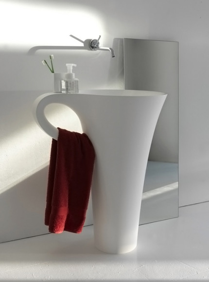 Раковина Artceram Cup 70 OSL004 01 00 Белая Раковина Artceram Cup 70 OSL004 01 00 Белая