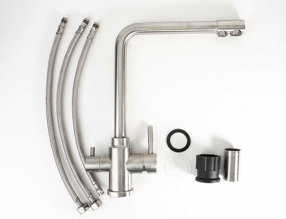 Смеситель для кухни ESKO K24 Нержавеющая сталь Смеситель для кухни ESKO K24 Нержавеющая сталь