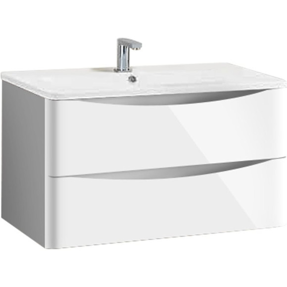 Тумба под раковину Vincea Roberta VMC-1R800LW подвесная L.White Тумба под раковину Vincea Roberta VMC-1R800LW подвесная L.White