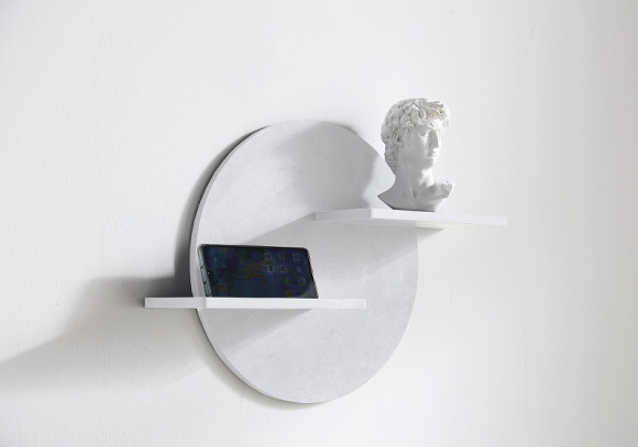 Полка из искусственного камня Abber Stein AS1656 Белая матовая Полка из искусственного камня Abber Stein AS1656 Белая матовая