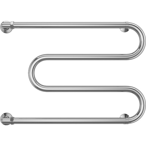 Водяной полотенцесушитель Terminus М-образный (1) БШ 500x700 4620768880940 Хром, боковое подключение, G 1" НР