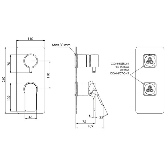 Смеситель для душа Remer Infinity I92KBXV Сталь Смеситель для душа Remer Infinity I92KBXV Сталь