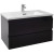Тумба под раковину Jacob Delafon Madeleine 80 EB2053-J53 подвесная Черная матовая