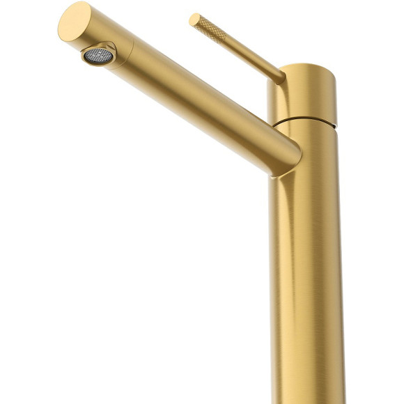 Смеситель для раковины Cezares Relax RELAX-LC2-BORO-W0 Брашированное золото