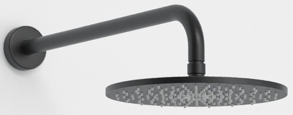 Душевая система Berges Nardis 2R Black 071004 Черная матовая Душевая система Berges Nardis 2R Black 071004 Черная матовая