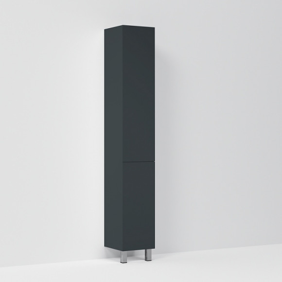 Шкаф пенал AM.PM Gem 30 R M90CSR0306GM Графит матовый Шкаф пенал AM.PM Gem 30 R M90CSR0306GM Графит матовый