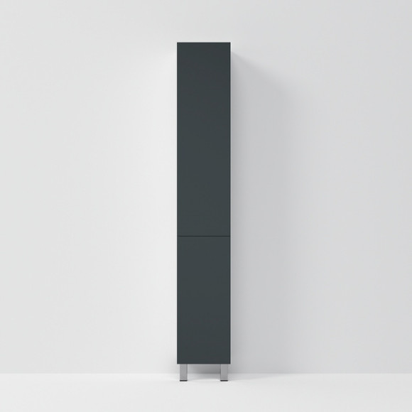 Шкаф пенал AM.PM Gem 30 R M90CSR0306GM Графит матовый Шкаф пенал AM.PM Gem 30 R M90CSR0306GM Графит матовый