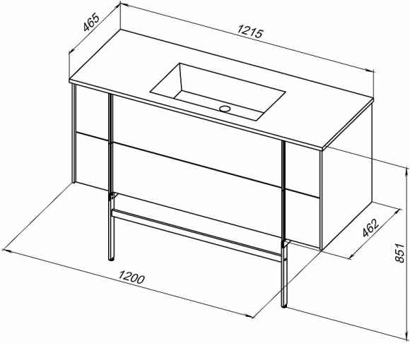 Тумба под раковину Allen Brau Reality 120 1.32008.PWM подвесная Папирус матовый Тумба под раковину Allen Brau Reality 120 1.32008.PWM подвесная Папирус матовый