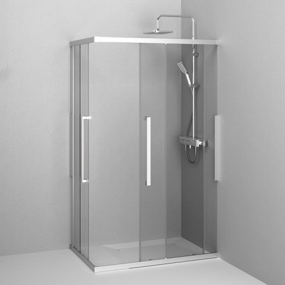 Душевой уголок AM.PM Func 120x80 W84G-403-12080-MТ профиль Хром матовый стекло прозрачное Душевой уголок AM.PM Func 120x80 W84G-403-12080-MТ профиль Хром матовый стекло прозрачное