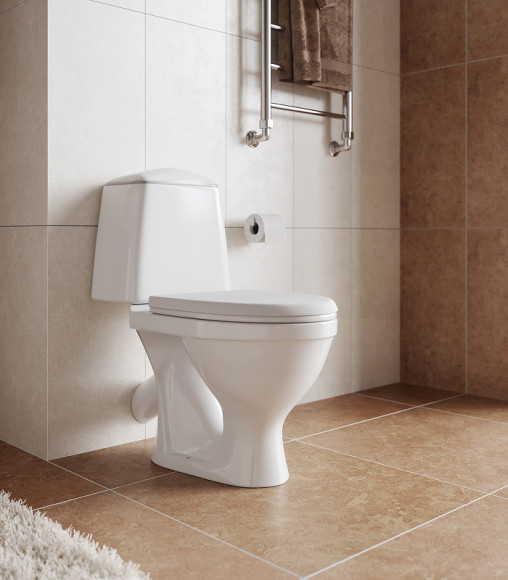 Унитаз компакт Santeri Соната 1.P201.2.S00.00B.F с бачком и сиденьем Унитаз компакт Santeri Соната 1.P201.2.S00.00B.F с бачком и сиденьем