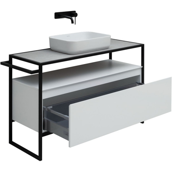 Тумба под раковину Allen Brau Priority 120 1.31004.WM Белая матовая Тумба под раковину Allen Brau Priority 120 1.31004.WM Белая матовая