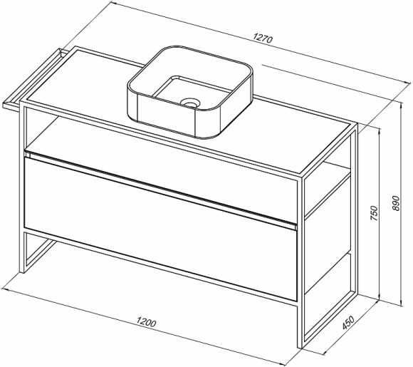 Тумба под раковину Allen Brau Priority 120 1.31004.WM Белая матовая Тумба под раковину Allen Brau Priority 120 1.31004.WM Белая матовая