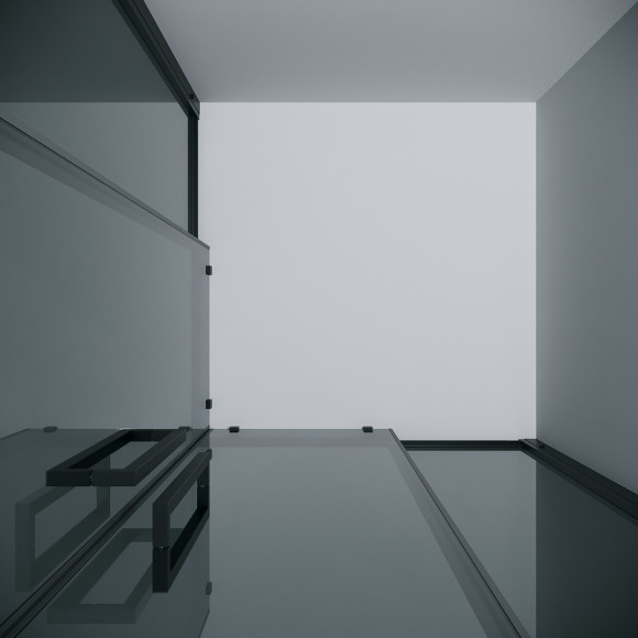 Душевой уголок Grossman Cosmo 100х100 300.K33.02.1010.21.10 профиль Черный матовый стекло тонированное Душевой уголок Grossman Cosmo 100х100 300.K33.02.1010.21.10 профиль Черный матовый стекло тонированное