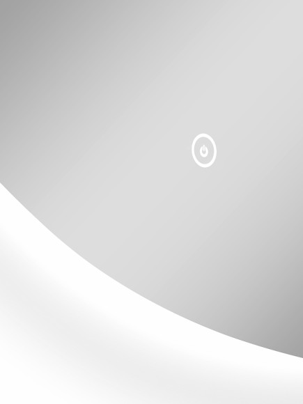 Зеркало Континент Alma 1000х700 ЗЛП614 с подсветкой с сенсорным выключателем