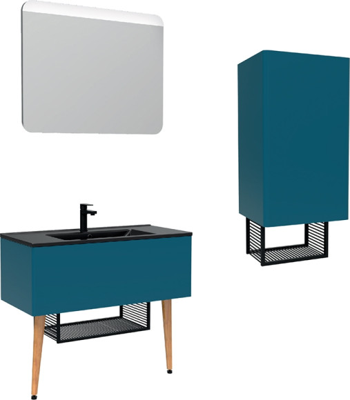 Зеркало Creavit Zeon 90 ZE4001.01.SS с подсветкой Хром