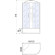 Душевая кабина River Dunay 110x80 MT L 10000002386 с поддоном Душевая кабина River Dunay 110x80 MT L 10000002386 с поддоном