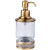Дозатор для жидкого мыла Boheme Royal Cristal 10929-BR Бронза