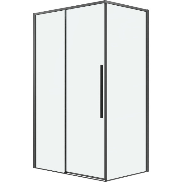 Душевой уголок Grossman Galaxy 100х80 120.K33.01.1080.42.00 профиль Графит сатин стекло прозрачное