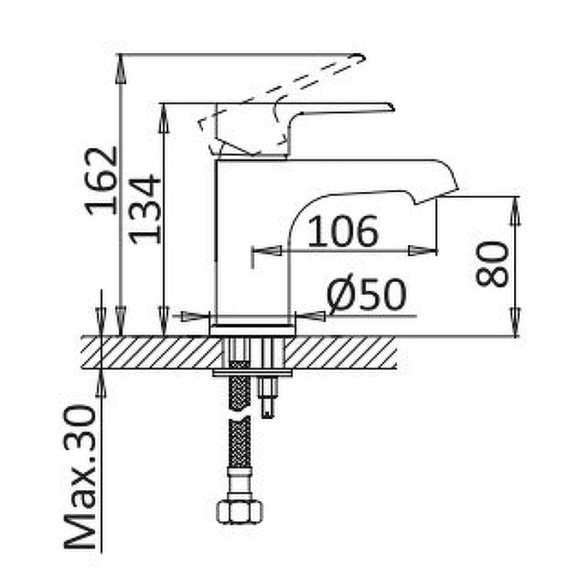 Смеситель для раковины Cezares Nautic NAUTIC-LS1-BIO Белый матовый Смеситель для раковины Cezares Nautic NAUTIC-LS1-BIO Белый матовый