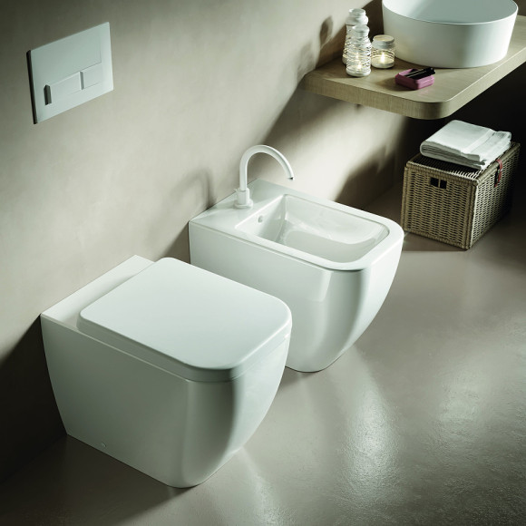 Унитаз Hatria Bianca Y3AL01 приставной без сиденья Унитаз Hatria Bianca Y3AL01 приставной без сиденья