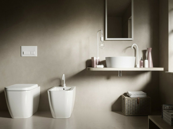 Унитаз Hatria Bianca Y3AL01 приставной без сиденья Унитаз Hatria Bianca Y3AL01 приставной без сиденья