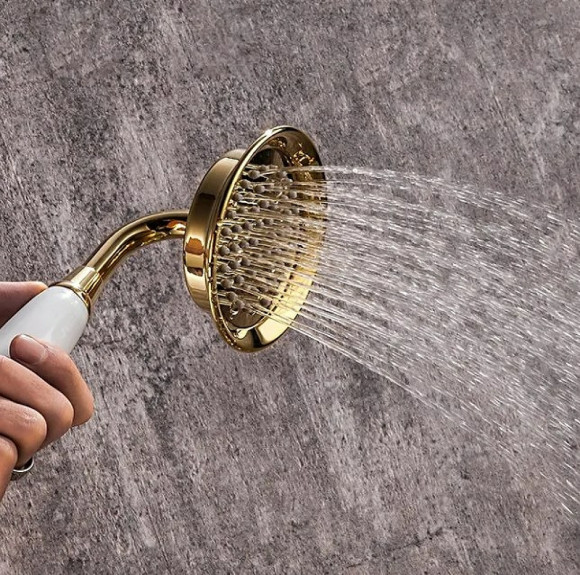 Смеситель на борт ванны Gappo G89-6 G1189-6 Золото