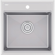 Кухонная мойка Paulmark Stepia 50 PM115051-GRM Серый металлик Кухонная мойка Paulmark Stepia 50 PM115051-GRM Серый металлик