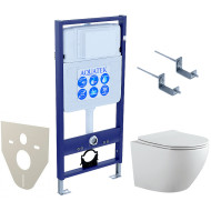 Комплект унитаза с инсталляцией Aquatek Set Aquatek Европа-KKI2 с сиденьем Микролифт Комплект унитаза с инсталляцией Aquatek Set Aquatek Европа-KKI2 с сиденьем Микролифт