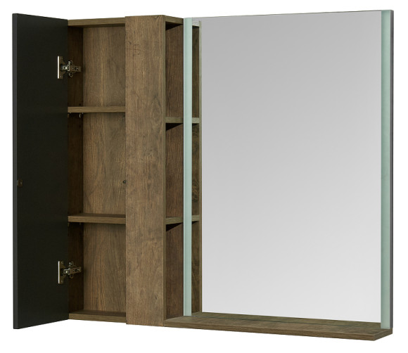 Зеркало Aquaton Терра 61 1A247302TEDY0 с подсветкой Дуб кантри