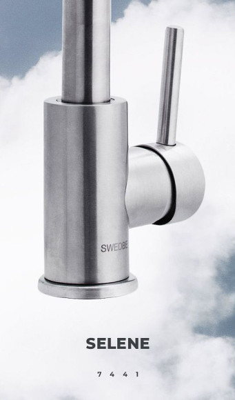 Смеситель для кухни Swedbe Selene 7441 Нержавеющая сталь Смеситель для кухни Swedbe Selene 7441 Нержавеющая сталь