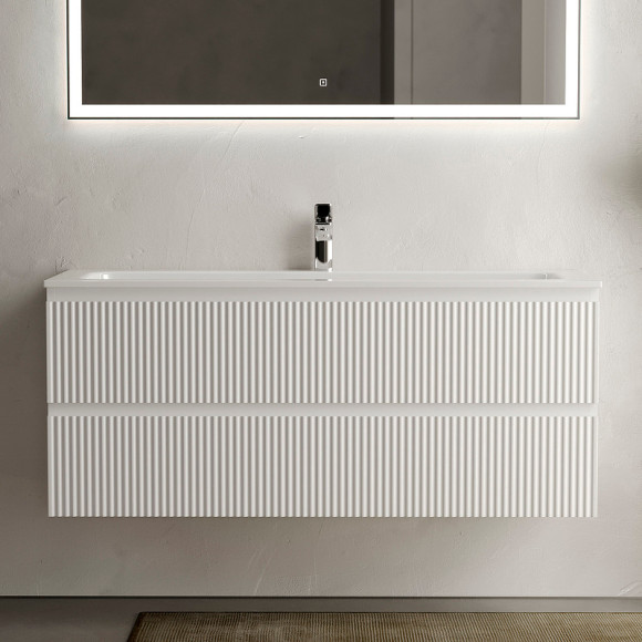 Тумба под раковину Sancos Snob R 120 SNR120W подвесная Bianco