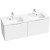 Тумба под раковину Ravak SD Classic II 130 X000001482 подвесная Белая