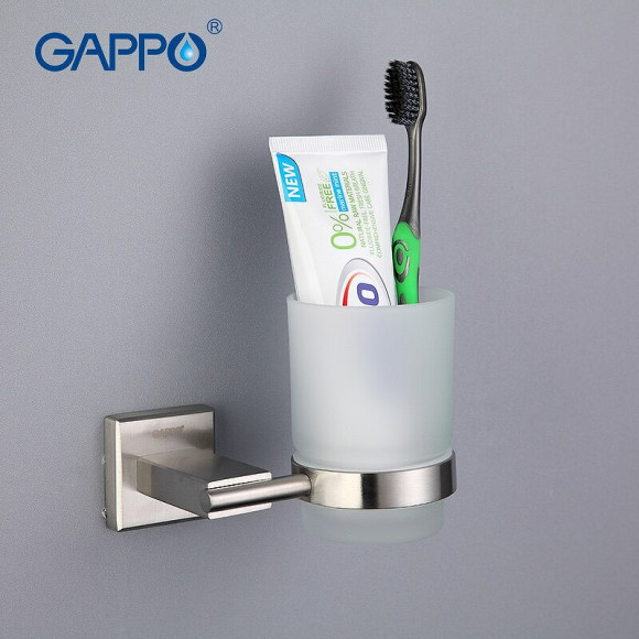 Стакан для зубных щеток Gappo G17 G1706 Сатин