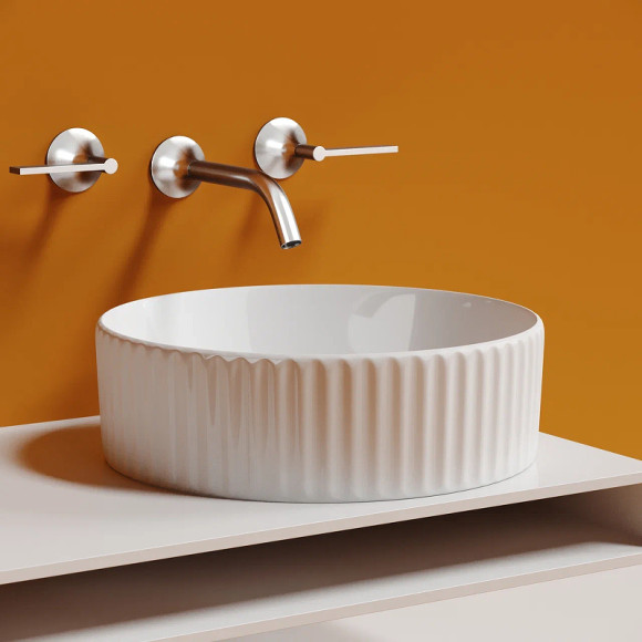 Раковина-чаша Ceramicanova Element 36 CN6057 Белая глянцевая Раковина-чаша Ceramicanova Element 36 CN6057 Белая глянцевая