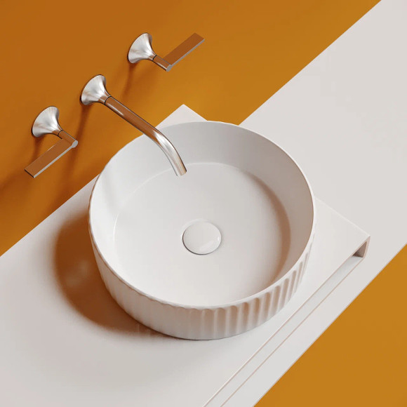 Раковина-чаша Ceramicanova Element 36 CN6057 Белая глянцевая Раковина-чаша Ceramicanova Element 36 CN6057 Белая глянцевая