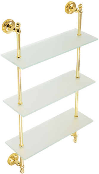 Стеклянная полка Migliore Mirella 17313 Золото Стеклянная полка Migliore Mirella 17313 Золото