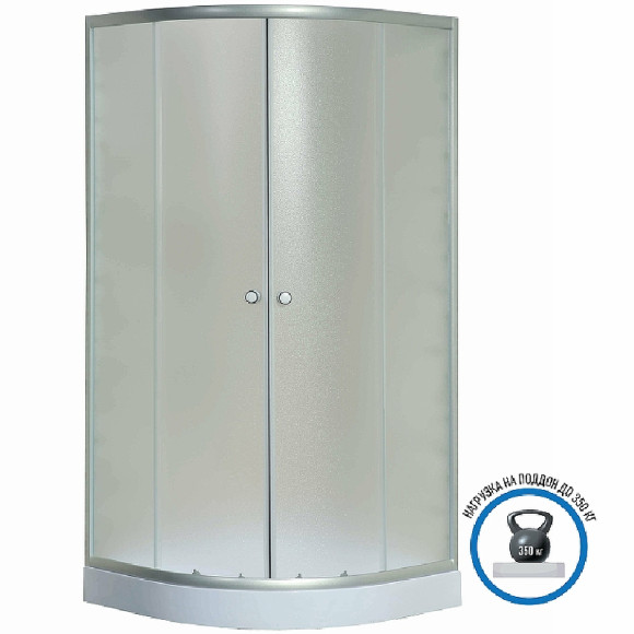 Душевой уголок Niagara Eco 90x90 NG-007-14N профиль Хром матовый стекло матовое Душевой уголок Niagara Eco 90x90 NG-007-14N профиль Хром матовый стекло матовое