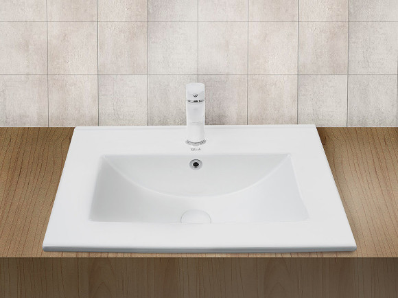 Раковина WeltWasser Deilbach 7517 70 10000005584 Белый глянец