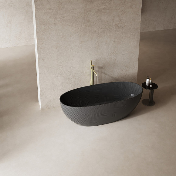 Карбоновая ванна Abber Karbon 170x75 AK9001-1.7 Черная без гидромассажа Карбоновая ванна Abber Karbon 170x75 AK9001-1.7 Черная без гидромассажа