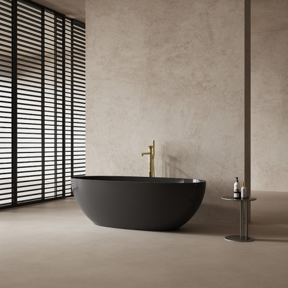 Карбоновая ванна Abber Karbon 170x75 AK9001-1.7 Черная без гидромассажа Карбоновая ванна Abber Karbon 170x75 AK9001-1.7 Черная без гидромассажа