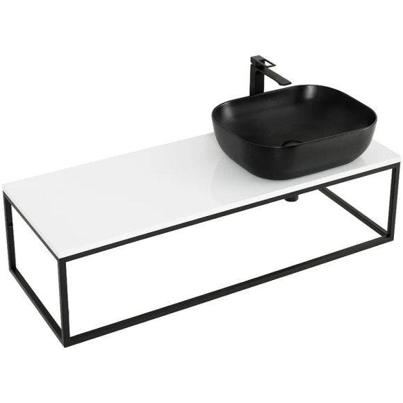 Столешница под раковину BelBagno 120 EK-120-AS-BL-R Bianco Lucido Столешница под раковину BelBagno 120 EK-120-AS-BL-R Bianco Lucido