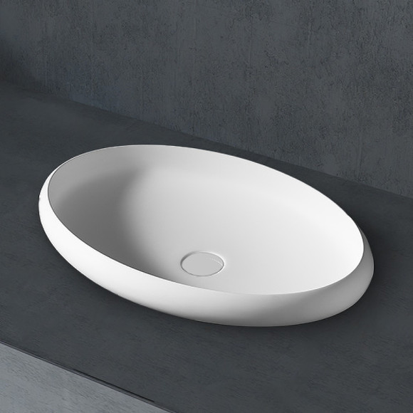 Раковина-чаша Abber Stein 60 AS2614 Белая матовая Раковина-чаша Abber Stein 60 AS2614 Белая матовая